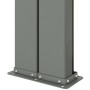 Cremefarbene einziehbare Seitenmarkise 220 x 1200 cm von vidaXL, Sonnenschirme - Ref: Foro24-318085, Preis: 165,01 €, Rabatt: %