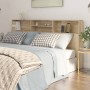 Mueble cabecero color roble Sonoma 200x19x103,5 cm de vidaXL, Cabeceros y pies de cama - Ref: Foro24-811892, Precio: 81,48 €,...