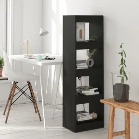 Black book shelf/space divider 40x30x135 cm by vidaXL, Bookcases and shelves - Ref: Foro24-811620, Price: 53,45 €, Discount: %