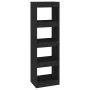 Black book shelf/space divider 40x30x135 cm by vidaXL, Bookcases and shelves - Ref: Foro24-811620, Price: 53,45 €, Discount: %