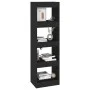 Black book shelf/space divider 40x30x135 cm by vidaXL, Bookcases and shelves - Ref: Foro24-811620, Price: 53,45 €, Discount: %