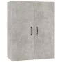 Concrete gray engineered wood hanging cabinet 69.5x34x90 cm by vidaXL, Lockers and storage cabinets - Ref: Foro24-812271, Pri...