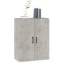 Concrete gray engineered wood hanging cabinet 69.5x34x90 cm by vidaXL, Lockers and storage cabinets - Ref: Foro24-812271, Pri...