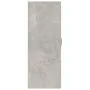 Concrete gray engineered wood hanging cabinet 69.5x34x90 cm by vidaXL, Lockers and storage cabinets - Ref: Foro24-812271, Pri...