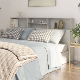 Concrete gray headboard furniture 200x19x103.5 cm by vidaXL, Headboards and footboards - Ref: Foro24-811893, Price: 69,53 €, ...