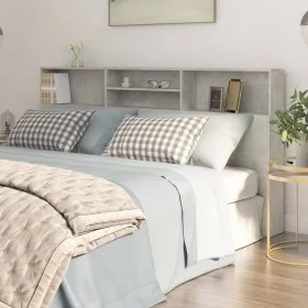 Concrete gray headboard furniture 200x19x103.5 cm by vidaXL, Headboards and footboards - Ref: Foro24-811893, Price: 68,70 €, ...