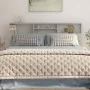 Mueble cabecero gris hormigón 200x19x103,5 cm de vidaXL, Cabeceros y pies de cama - Ref: Foro24-811893, Precio: 68,68 €, Desc...