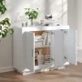 White plywood sideboard 92x35x75 cm by vidaXL, Sideboards - Ref: Foro24-811835, Price: 89,71 €, Discount: %
