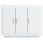Aparador de madera contrachapada blanco 92x35x75 cm de vidaXL, Aparadores - Ref: Foro24-811835, Precio: 93,92 €, Descuento: %