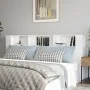 Glänzend weißes Kopfteilmöbel 220x18,5x104,5 cm von vidaXL, Kopf- und Fußteile - Ref: Foro24-811967, Preis: 87,20 €, Rabatt: %