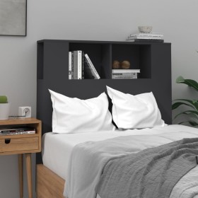 Black headboard furniture 100x18.5x104.5 cm by vidaXL, Headboards and footboards - Ref: Foro24-811908, Price: 51,11 €, Discou...