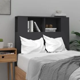 Black headboard furniture 100x18.5x104.5 cm by vidaXL, Headboards and footboards - Ref: Foro24-811908, Price: 43,96 €, Discou...