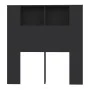 Black headboard furniture 100x18.5x104.5 cm by vidaXL, Headboards and footboards - Ref: Foro24-811908, Price: 50,41 €, Discou...