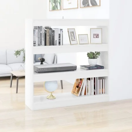 Book shelf/space divider white 100x30x103 cm by vidaXL, Bookcases and shelves - Ref: Foro24-811745, Price: 76,04 €, Discount: %