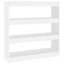Book shelf/space divider white 100x30x103 cm by vidaXL, Bookcases and shelves - Ref: Foro24-811745, Price: 76,04 €, Discount: %