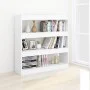 Book shelf/space divider white 100x30x103 cm by vidaXL, Bookcases and shelves - Ref: Foro24-811745, Price: 76,04 €, Discount: %