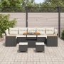 Juego de Sofás de Jardín de 10 Piezas con Cojines de Poliratán Negro by , Outdoor sofas - Ref: Foro24-3364980, Price: 603,94 ...