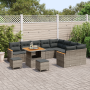 Juego de Sofás de Jardín de 12 Piezas con Cojines Gris Poliratán Acacia by , Outdoor sofas - Ref: Foro24-3365033, Price: 801,...