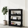 Sperrholzregal/Teiler schwarz 80x30x103 cm von vidaXL, Bücherregale und Regale - Ref: Foro24-811701, Preis: 64,19 €, Rabatt: %