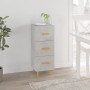 Concrete gray plywood sideboard 34.5x34x90 cm by vidaXL, Sideboards - Ref: Foro24-812343, Price: 75,48 €, Discount: %