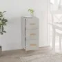 Concrete gray plywood sideboard 34.5x34x90 cm by vidaXL, Sideboards - Ref: Foro24-812343, Price: 74,29 €, Discount: %
