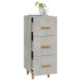Concrete gray plywood sideboard 34.5x34x90 cm by vidaXL, Sideboards - Ref: Foro24-812343, Price: 75,48 €, Discount: %