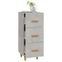 Concrete gray plywood sideboard 34.5x34x90 cm by vidaXL, Sideboards - Ref: Foro24-812343, Price: 74,29 €, Discount: %