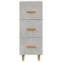Betongraues Sperrholz-Sideboard 34,5 x 34 x 90 cm von vidaXL, Sideboards - Ref: Foro24-812343, Preis: 74,29 €, Rabatt: %