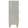 Concrete gray plywood sideboard 34.5x34x90 cm by vidaXL, Sideboards - Ref: Foro24-812343, Price: 75,48 €, Discount: %