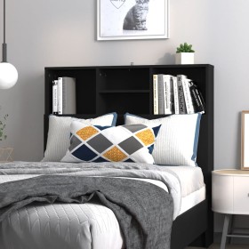 Black headboard furniture 100x19x103.5 cm by vidaXL, Headboards and footboards - Ref: Foro24-811845, Price: 49,40 €, Discount: %