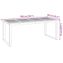 Conjunto de Comedor de Jardín de 9 Piezas Gris de Polirratán y Acacia by , Garden chairs - Ref: Foro24-3365470, Price: 704,41...