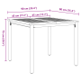 Juego de Comedor de Jardín de 5 Piezas Negro Polirratán Acacia by , Garden chairs - Ref: Foro24-3365493, Price: 356,05 €, Dis...