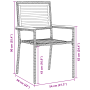 Conjunto de Comedor de Jardín de 7 Piezas en Gris de Polirratán y Acacia by , Garden chairs - Ref: Foro24-3365503, Price: 554...