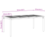 Conjunto de Comedor de Jardín de 7 Piezas en Gris de Polirratán y Acacia by , Garden chairs - Ref: Foro24-3365503, Price: 554...