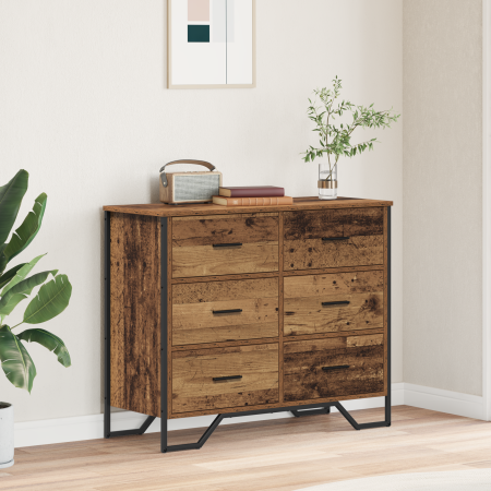 Cajonera Madera antigua 91x35.5x74.5 cm Madera elaborada by , Drawers - Ref: Foro24-3365603, Price: 151,25 €, Discount: %