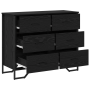 Cajonera Roble Negro 91x35.5x74.5 cm Madera Ingenierizada by , Drawers - Ref: Foro24-3365605, Price: 160,66 €, Discount: %