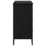 Cajonera Roble Negro 91x35.5x74.5 cm Madera Ingenierizada by , Drawers - Ref: Foro24-3365605, Price: 160,66 €, Discount: %