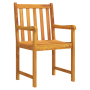 Conjunto de comedor para el jardín de 3 piezas de madera maciza de acacia by , Garden tables - Ref: Foro24-3375636, Price: 31...