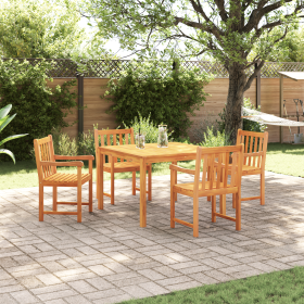 Juego de Comedor para Jardín de 5 Piezas de Madera Maciza de Acacia von , Gartentische - Ref: Foro24-3375646, Preis: 481,85 €...