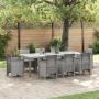 Mesa de Jardín Gris Claro 250x100x73 cm Poly Rattan von , Gartentische - Ref: Foro24-3378519, Preis: 230,77 €, Rabatt: %