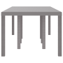 Mesa de Jardín Gris Claro 250x100x73 cm Poly Rattan von , Gartentische - Ref: Foro24-3378519, Preis: 230,77 €, Rabatt: %