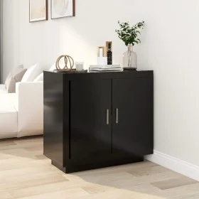 Sperrholz Anrichte schwarz 80x40x75 cm von vidaXL, Sideboards - Ref: Foro24-811818, Preis: 88,20 €, Rabatt: %