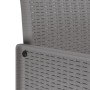 Set de Comedor de Jardín de 7 Piezas con Cojines en Gris Claro de Ratan Sintético | Foro24.es | Tu tienda online para hogar, jardín y más Foro24.es