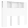 Mueble cabecero blanco 120x18,5x102,5 cm de vidaXL, Cabeceros y pies de cama - Ref: Foro24-811916, Precio: 66,56 €, Descuento: %