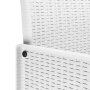 Juego de Comedor de Jardín de 15 Piezas Blanco Rattan Sintético by , Garden tables - Ref: Foro24-3378802, Price: 850,23 €, Di...