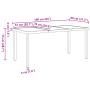Conjunto de Comedor de Jardín de 5 Piezas con Cojines Negro Ratán Poliéster by , Garden chairs - Ref: Foro24-3379509, Price: ...