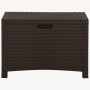 Garden storage box made of brown PP rattan 60x54x41 cm by vidaXL, Outdoor storage boxes - Ref: Foro24-318237, Price: 99,98 €,...