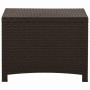 Garden storage box made of brown PP rattan 60x54x41 cm by vidaXL, Outdoor storage boxes - Ref: Foro24-318237, Price: 99,98 €,...