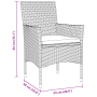 Conjunto de Comedor de Jardín de 5 Piezas Beige de Poliratán by , Garden chairs - Ref: Foro24-3379740, Price: 366,84 €, Disco...