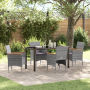 Set de Comedor de Jardín de 5 Piezas - Ratán Gris von , Gartenstühle - Ref: Foro24-3379760, Preis: 357,60 €, Rabatt: %